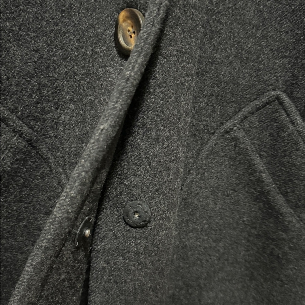 Miu Miu By Prada Wool Coat With Hood In Grey Size… - image 6